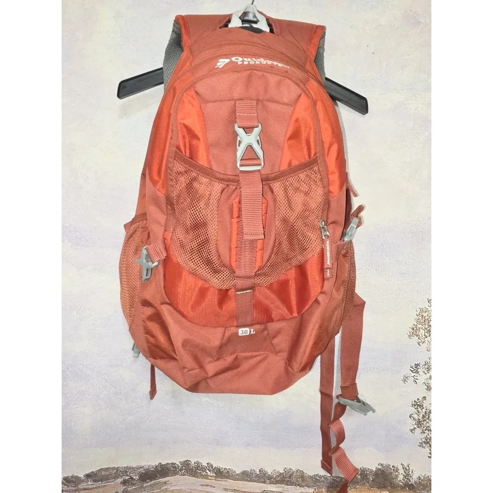 Outdoor Products Vortex 30L Daypack — Orange Hiking Backpack